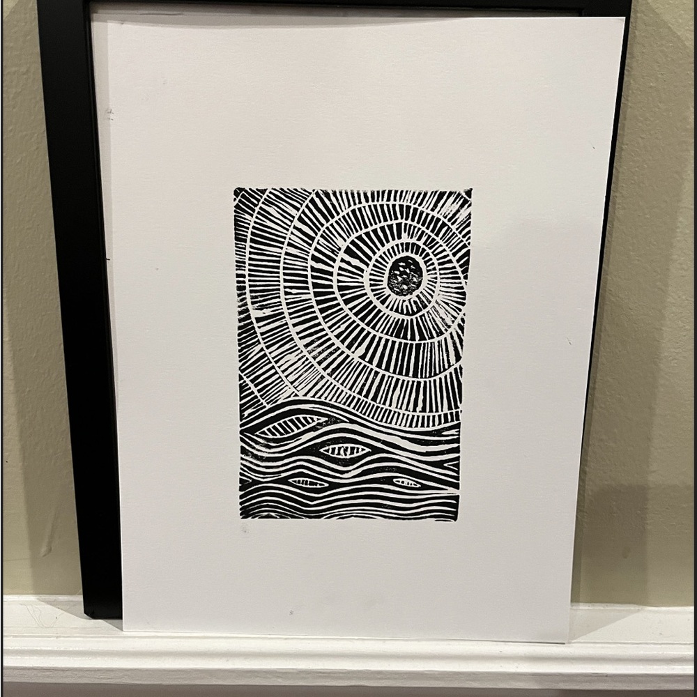 Sun and Sea Print